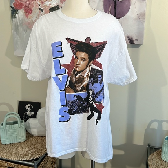 ELVIS T-SHIRT Size XL - Picture 1 of 3